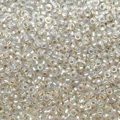 RC086 SL Crystal AB size 8 Seed Beads