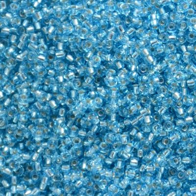 RC11-0018 SL Aqua Size 11 Seed Beads