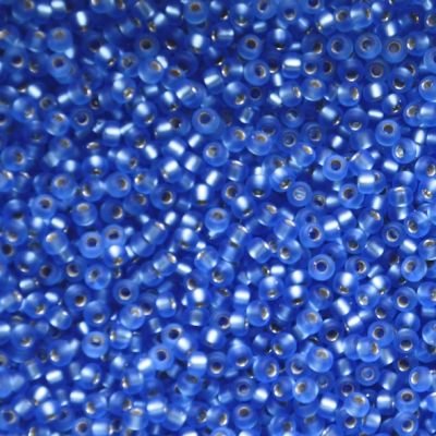 RC11-0019F Matte SL Sapphire Size 11 Seed Beads