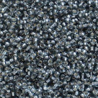 RC11-0021L SL Grey Size 11 Seed Beads