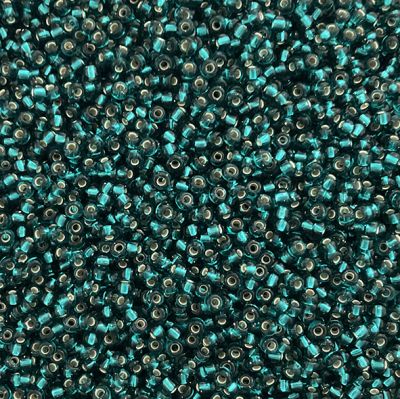 RC11-0027 SL Dk Emerald Size 11 Seed Beads