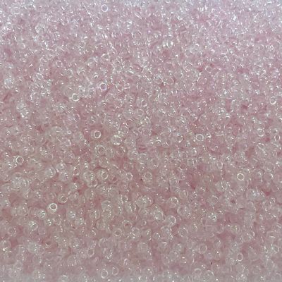 RC11-0265 Trans Pale Pink AB Size 11 Seed Beads