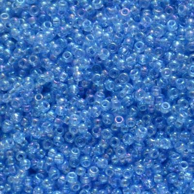 RC11-0299 Light Sapphire AB Size 11 Seed Beads