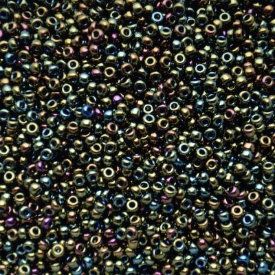 RC11-0453 Forest Green Iris Size 11 Seed Beads