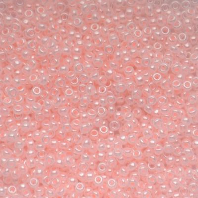 RC11-0517 Baby Pink Ceylon Size 11 Seed Beads