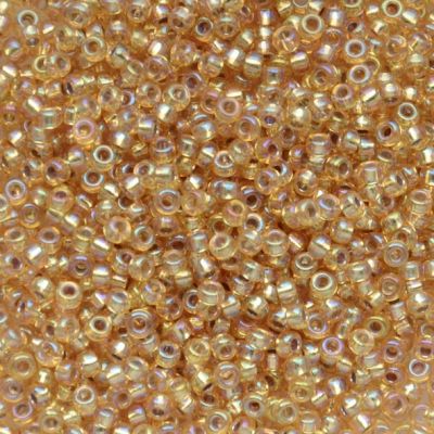 RC11-1003 SL Gold AB Size 11 Seed Beads