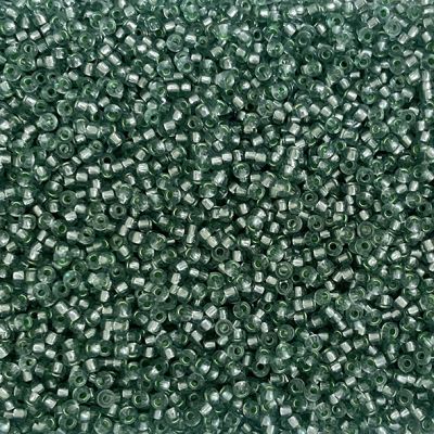 RC11-1456 Dyed SL Lichen Size 11 Seed Beads