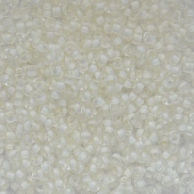 RC11-1920 SM White Ld Crystal Size 11 Seed Beads