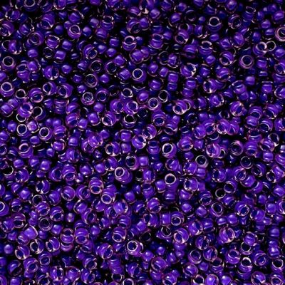 RC11-1932 Dk Lilac Ld Lt Amethyst Size 11 Seed Beads