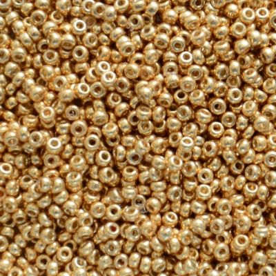 RC11-4202 Duracoat Galv Gold Size 11 Seed Beads