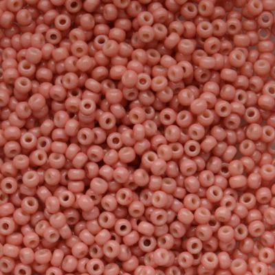 RC11-4464 Dur Op Dyed Rose Size 11 Seed Beads