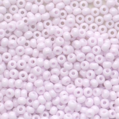 RC1304 Chalk Pastel Pink Size 8 Seed Beads