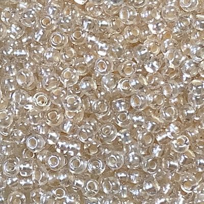 RC133 Apricot Pearl Pastel Lining Size 6 Seed Bead