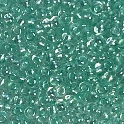 RC545 Teal Pearl Pastel Lining size 6 seed beads