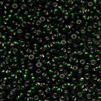 RC602 SL Dark Emerald Size 10 Seed Beads