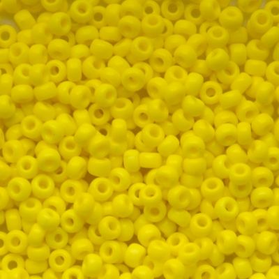 RC8-0404 Op Yellow Size 8 Seed Beads