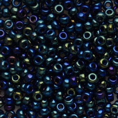 RC8-0452 Scarab Blue Size 8 Seed Beads