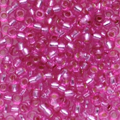 RC8-4267 Dur SL Pink Parfait Size 8 Seed Beads