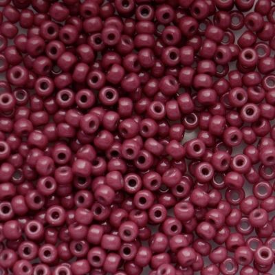 RC8-4468 Dur Op Dyed Violet Size 8 Seed Beads