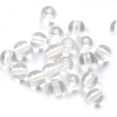 RG401 4mm Clear Crystal Rounds