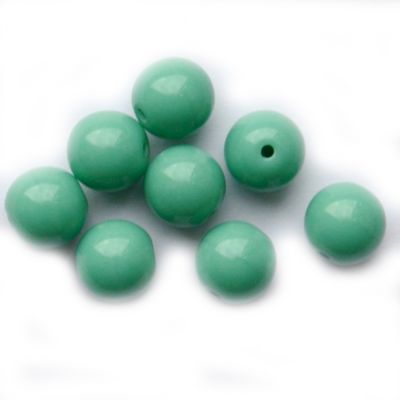 RG837 8mm Opaque Teal Rounds