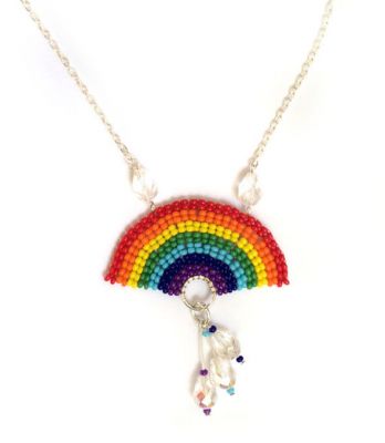 Rainbow Necklace bead pack