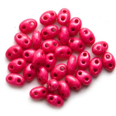 TW132 Gloss Hot Pink Twin Beads