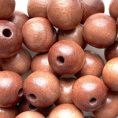 WD1212 12mm Almond Wooden Beads