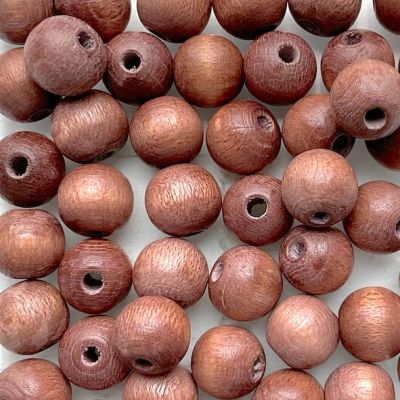 WD836 8mm Almond Wooden Beads