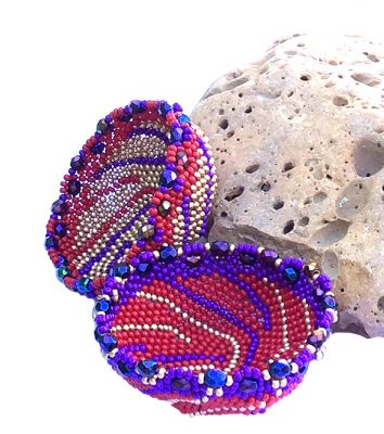 Beaded Bowls - Smock Effect