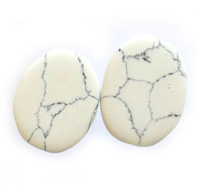CE204 Stone Ceramic Flat Oval Tablet
