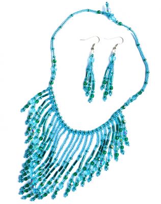 Collette Necklace and Earrings