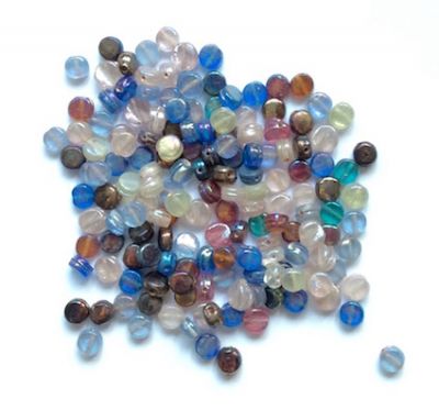 Dip525 bag of shiny disc beads