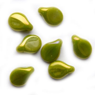 GL5753 Olive Lustre Pip Bead