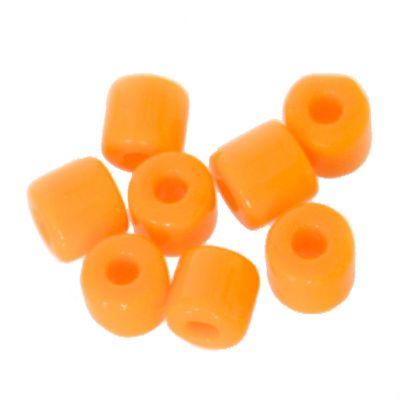 GL6394 Orange Pipe Bead