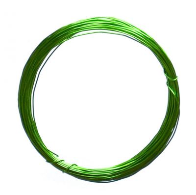 JW632 Fluorescent Green 0.6mm Half Hard Wire