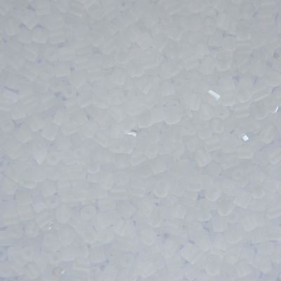 HEX079 Frost Crystal Size 11 Hex Beads