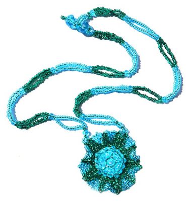Lotus Crystal Necklace