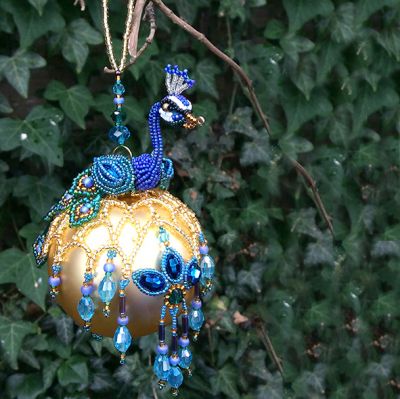 Peacock Bauble Kit