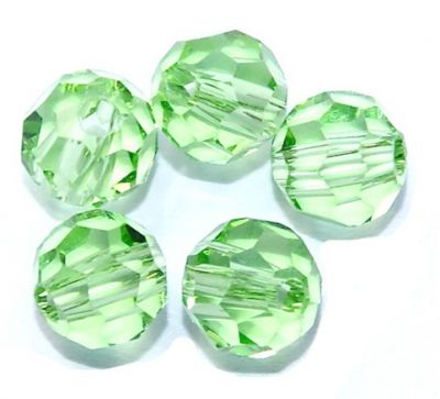CCR607 6mm Emerald Cut Crystal Round