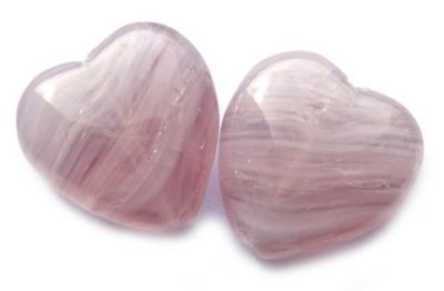 GL3340 Soft Lilac Marl Heart