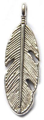 MB871 Feather Pendant Charm