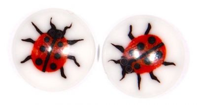 GL2959 Ladybird Disc Bead