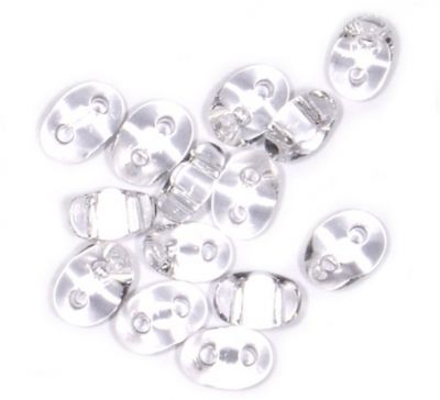 TW020 Transparent Crystal Twin Beads