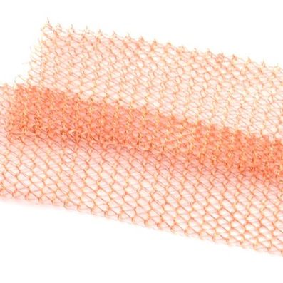 KWR010 Warm Goid Knitted Wire Ribbon