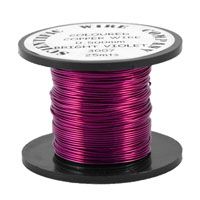 EW203 0.2mm Bright Violet Soft Wire