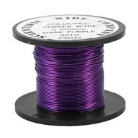 EW207 0.2mm Dark Purple Soft Wire