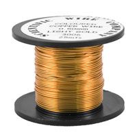 EW211 0.2mm Light Gold Soft Wire