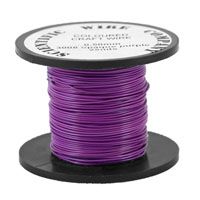 EW216 0.2mm Opaque Purple Soft Wire