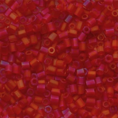 HEX860 Frost Cerise AB Size 11 Hex Beads